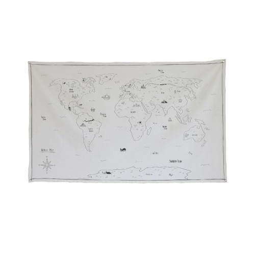 moi mili mapa świata na ścianę do pokoju dziecka