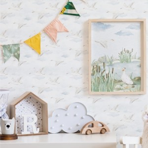 TAPETA LECĄCE GĄSKI W37 - YOKO DESIGN
