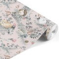 tapeta woodland pink pastelowelove