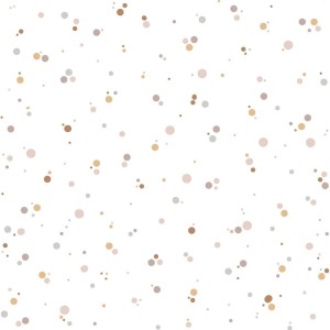 TAPETA SIMPLE DOTS MINIMINI CINNAMON POWDER PINK - DEKORNIK