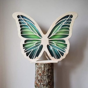 UNKY - KIDS NIGHT LAMP BUTTERFLY EMERALD