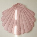 pink shell mat