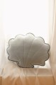 big decorative cushion shell powder mint