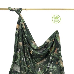 MAKASZKA - BAMBOO SWADDLE WOODLAND