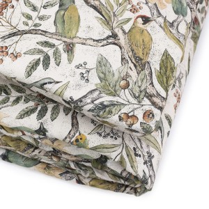 MAKASZKA - BAMBOO BEDDING WITH FILLING ORNITHOLOGY 120x170 CM