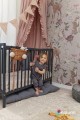 woodland wallpaper girls grey