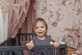 woodland wallpaper girls grey