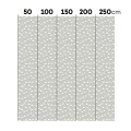 wallpaper with daisies gray