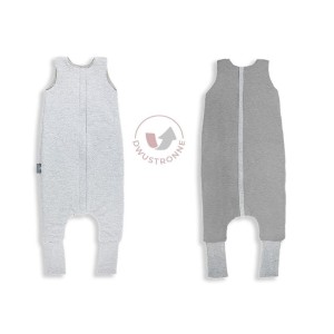 SLEEPEE - DOUBLE-SIDED SLEEPING BAG WITH LEGS MELANGE GRAY