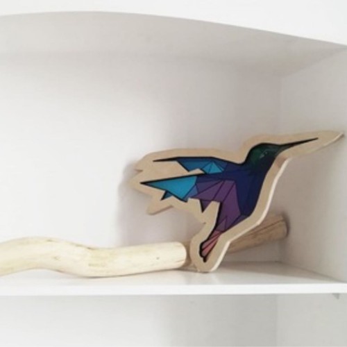 night lamp humming bird