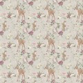 woodland wallpaper girls grey