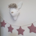 linen decorations for girl room