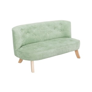 SOMEBUNNY - VELVET SOFA FOR CHILDREN DUSTY MINT