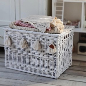 LITTLE DREAMS - WICKER BOX WHITE