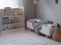 wood luck design lozeczko basic biale