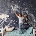 tapeta malumi nocne niebo niedźwiadki