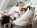 kids pouf with panda