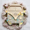 little lights flower power van