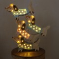 lampka z pilotem piesek mini