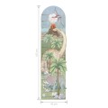 heigh measure wall sticker with dinosaurs