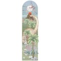 heigh measure wall sticker with dinosaurs
