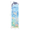 heigh measure underwater world wall sticker