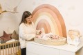 wall sticker rainbow beige