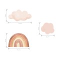 mini rainbows wall stickers