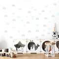 wall stickers set mini rainbows