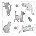 wall stickers cats