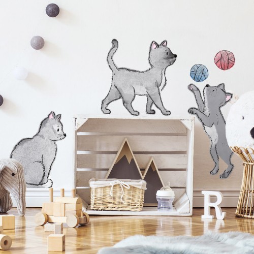 wall stickers cats