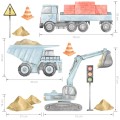 wall stickers construction set II