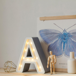 LAMPKA MINI LITERA OD A DO Z - LITTLE LIGHTS 