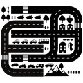 floor sticker race