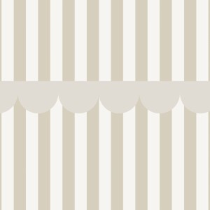 DEKORNIK - WALLPAPER RUSTIC BEIGE WHITE