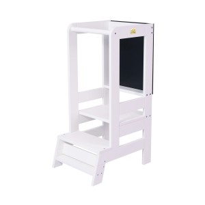 MEOW BABY - KITCHEN HELPER POMOCNIK KUCHENNY Z TABLICĄ BIAŁY