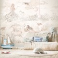 wallapaper for girls with mermaid sepia