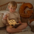 lampka drewniana nocna mini diplodok