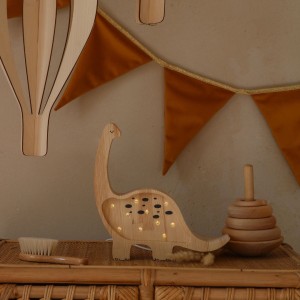 LAMPKA DINO DIPLODOK MINI JURRASIC WOOD - LITTLE LIGHTS