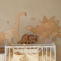 little lights lampka drewniana dla chłopca triceratops