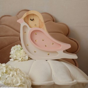 LAMPKA PTASZEK MINI STRAWBERRY CREAM - LITTLE LIGHTS 