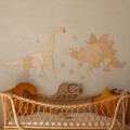 dekoracje na ścianę do pokoju dziecka dinozaury