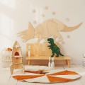 dekoracja na ścianę triceratops