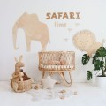 safari wall decoration for kids room elephant