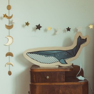 UNKY - KIDS NIGHT LAMP WHALE