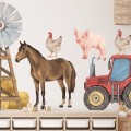 naklejki farma zwierzeta dla chłopca