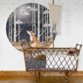 wall sticker fox