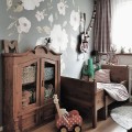 wall sticker magnolies