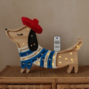 LAMPKA PIESEK FRENCH STYLE - LITTLE LIGHTS