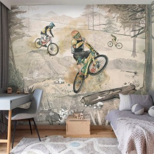 MALUMI - WALLPAPER BIKE ROAD